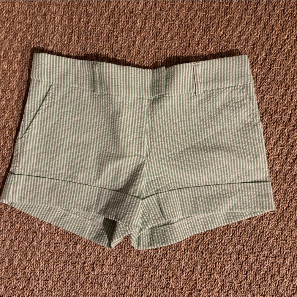 AQUA | Vintage Seersucker Shorts